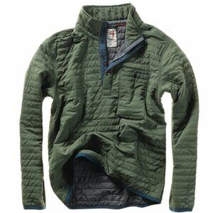 Relwen Windzip Popover Bright Olive - Size Large